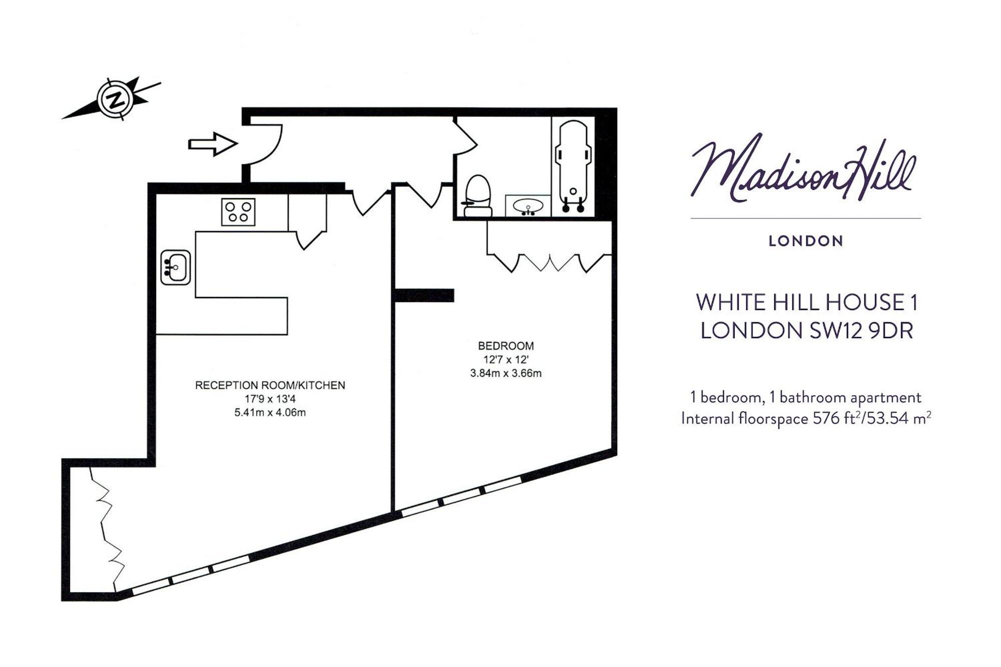 לונדון Madison Hill - White Hill House 1 - 1 Bedroom Flat מראה חיצוני תמונה
